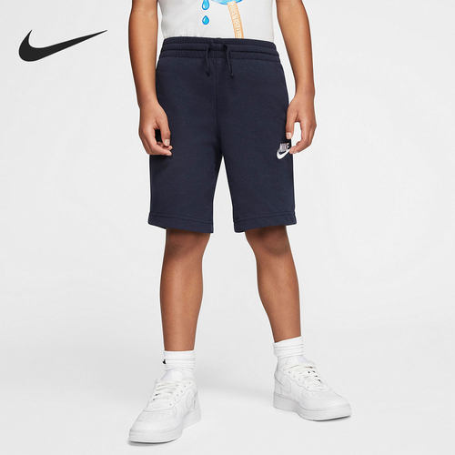 Nike/耐克正品潮流夏季新款小童轻便运动休闲针织短裤HA2533-495