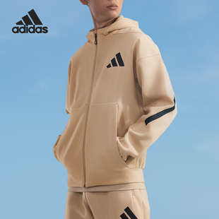 轻薄保暖针织运动外套JF2445 Z.N.E男士 Adidas 阿迪达斯官方正品