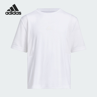 Adidas/阿迪达斯官方正品JB CD TEE儿童简约运动宽松短袖IT1773