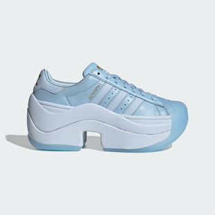 时尚 Adidas 阿迪达斯正品 三叶草女士经典 KI3553 厚底缓震休闲鞋