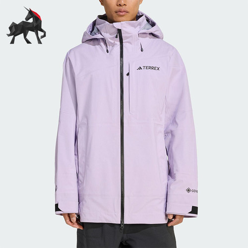 Adidas/阿迪达斯正品2025冬季款男士日常连帽耐穿运动外套KE5942