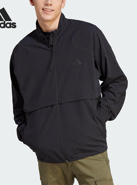 Adidas/阿迪达斯正品春秋款男士立领宽松运动休闲夹克外套IA3085