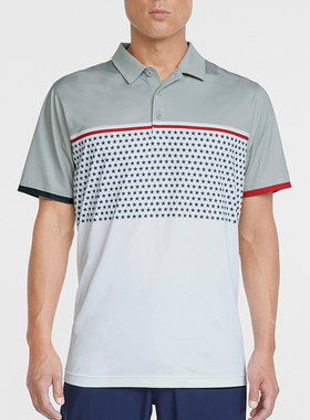 Puma/彪马正品Volition Patriot男士时尚透气运动短袖POLO衫