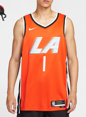 Nike/耐克正品2025男士运动V领套头无袖篮球背心T恤HM5984-820