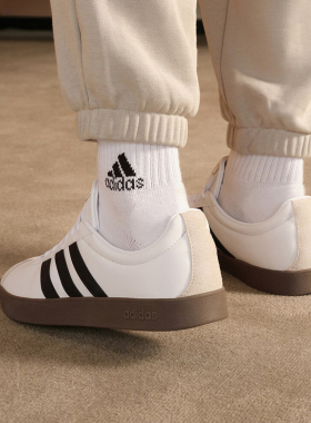 Adidas/阿迪达斯官方正品新款情侣款休闲耐磨低帮运动板鞋ID6015