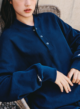 Adidas/阿迪达斯正品三叶草男女同款运动休闲圆领卫衣IN1089