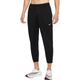 Nike/耐克官方正品男子加绒拉链跑步训练运动九分裤 DD6216-010