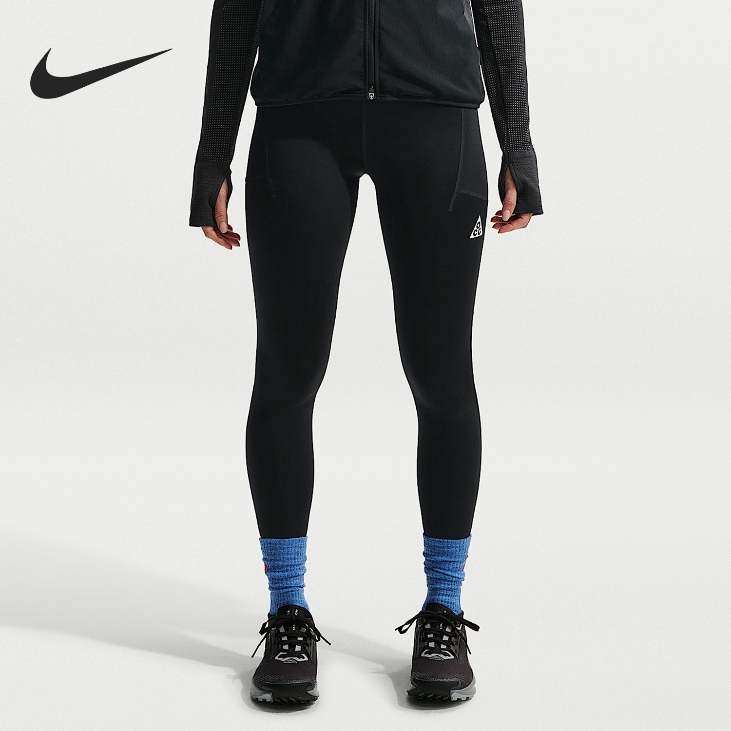 Nike/耐克官方正品ACG Dri-FIT女士跑步九分紧身长裤IO9646-010