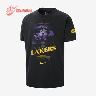 HJ2686 Nike 休闲圆领图案透气短袖 Courtside男士 010 耐克正品