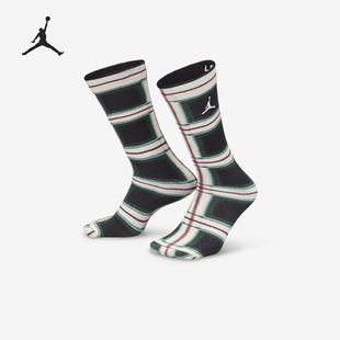 JORDAN男女款 新款 时尚 运动袜一双装 010 Nike FZ2056 耐克正品