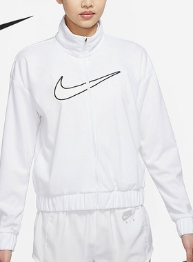 Nike/耐克正品新款女子跑步训练运动立领休闲夹克DQ6384-100