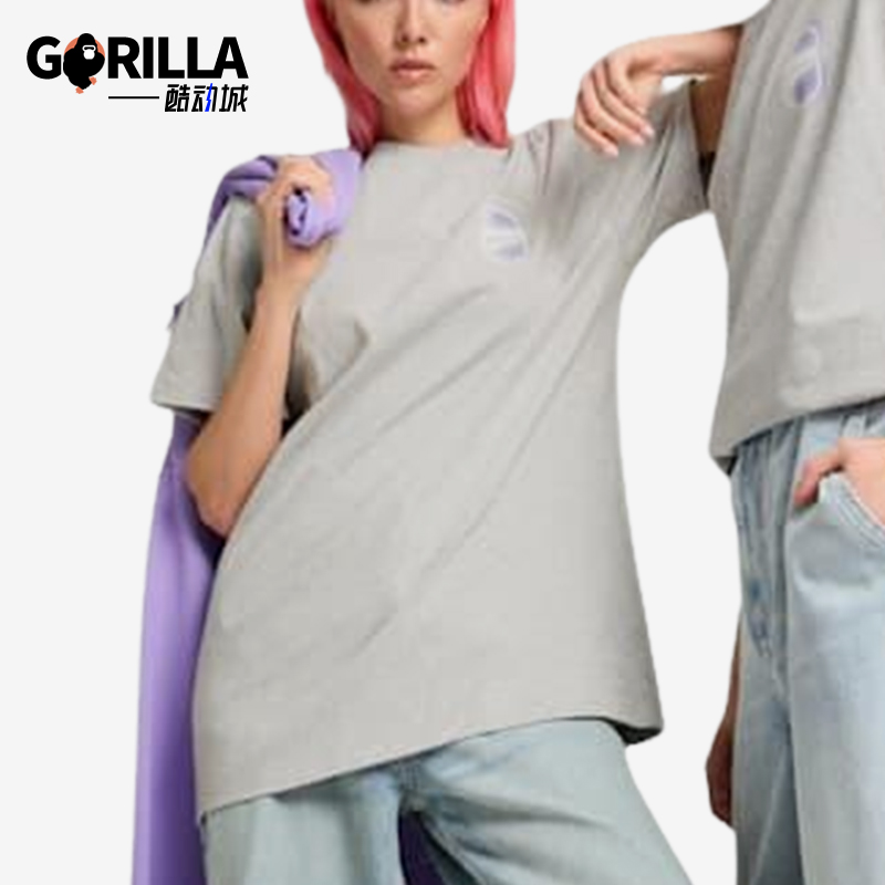 Puma/彪马正品夏季款女士运动针织透气宽松户外休闲短袖626755-04