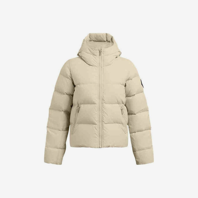 UA/安德玛正品运动女士宽松保暖户外休闲连帽羽绒服1378861-280