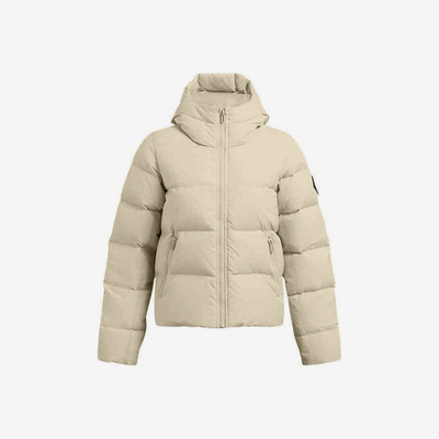 UA/安德玛正品运动女士宽松保暖户外休闲连帽羽绒服1378861-280