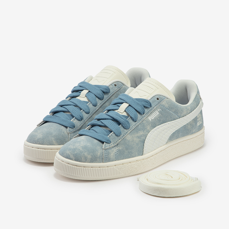 Puma/彪马官方正品2024夏季新款男女款复古系带低帮板鞋400807-02