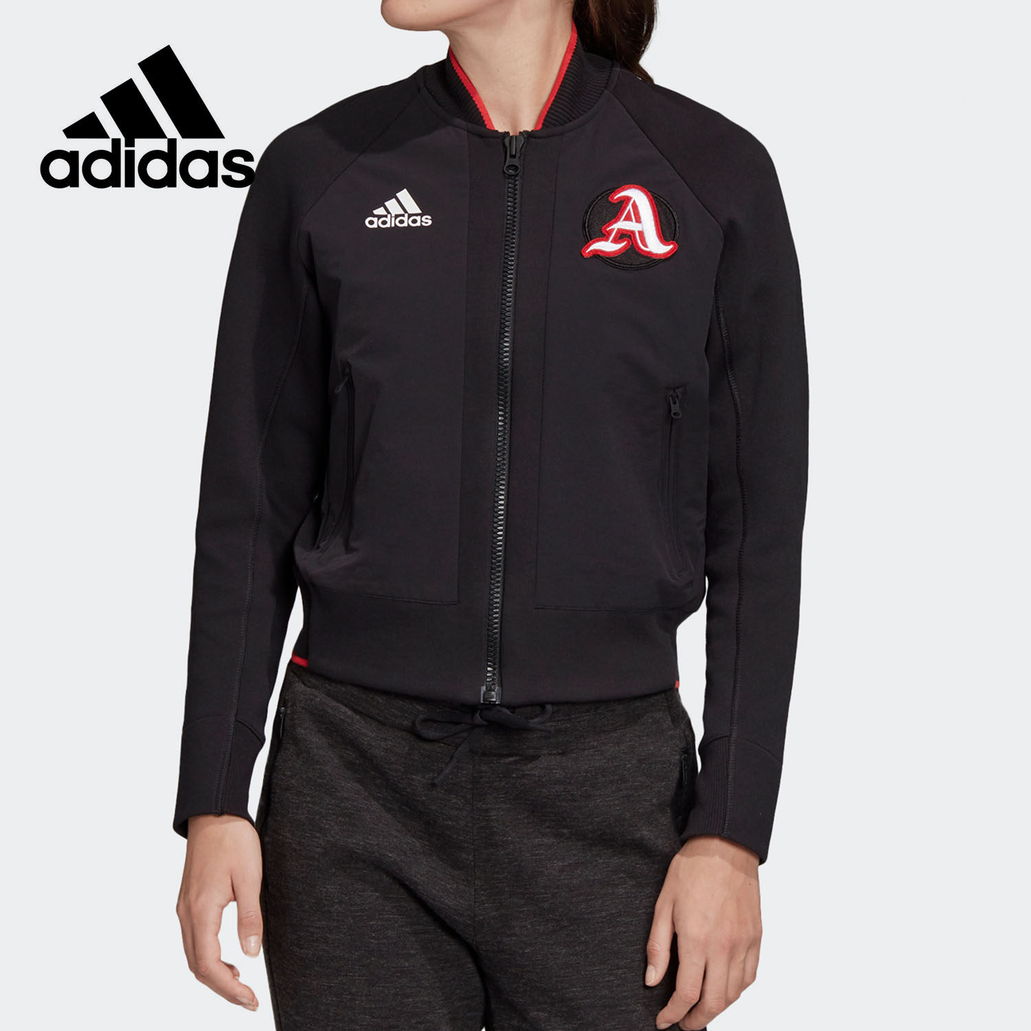 Adidas/阿迪达斯正品 当季新款W VRCT JK女子运动夹克外套FI9214,运动服/休闲服装,运动茄克/外套,淘宝优惠券,粉丝福利购,淘宝优惠卷
