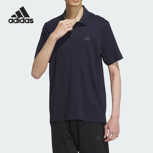 阿迪达斯男子运动POLO衫