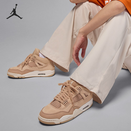 Nike/耐克正品JORDAN女士中帮气垫减震耐磨运动篮球鞋HV0823-200