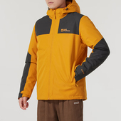 新款 狼爪正品 男士 拼接时尚 M0043 Jack 棉服A61872A wolfskin