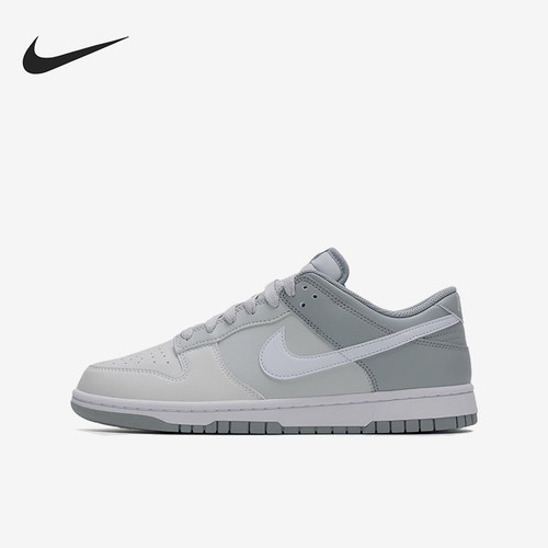Nike/耐克正品DunkLow新款灰白色街头贴合经典低帮板鞋HF5441-116