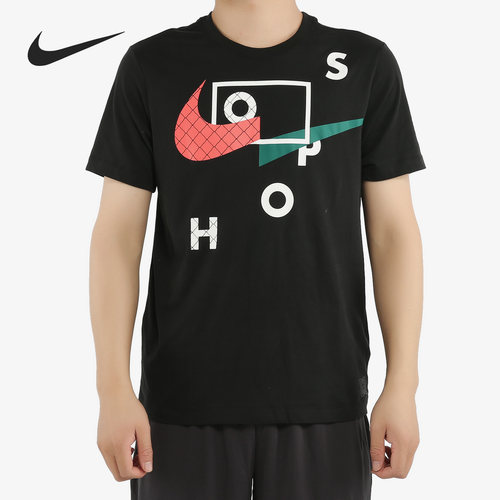Nike/耐克正品新款 男子印花短袖运动透气上衣T恤 CK1180-010