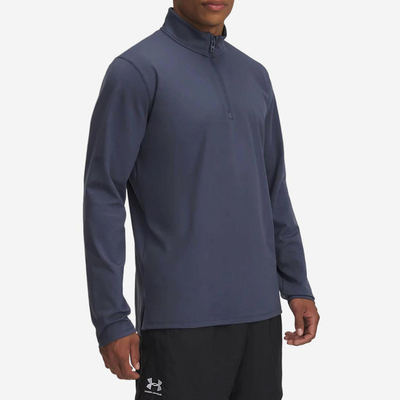 UA/安德玛正品新款男士半拉链复古户外训练长袖T恤1387905-044