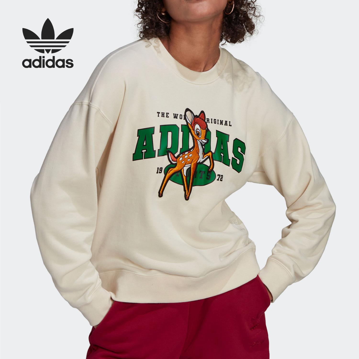 Adidas/阿迪达斯女子运动卫衣
