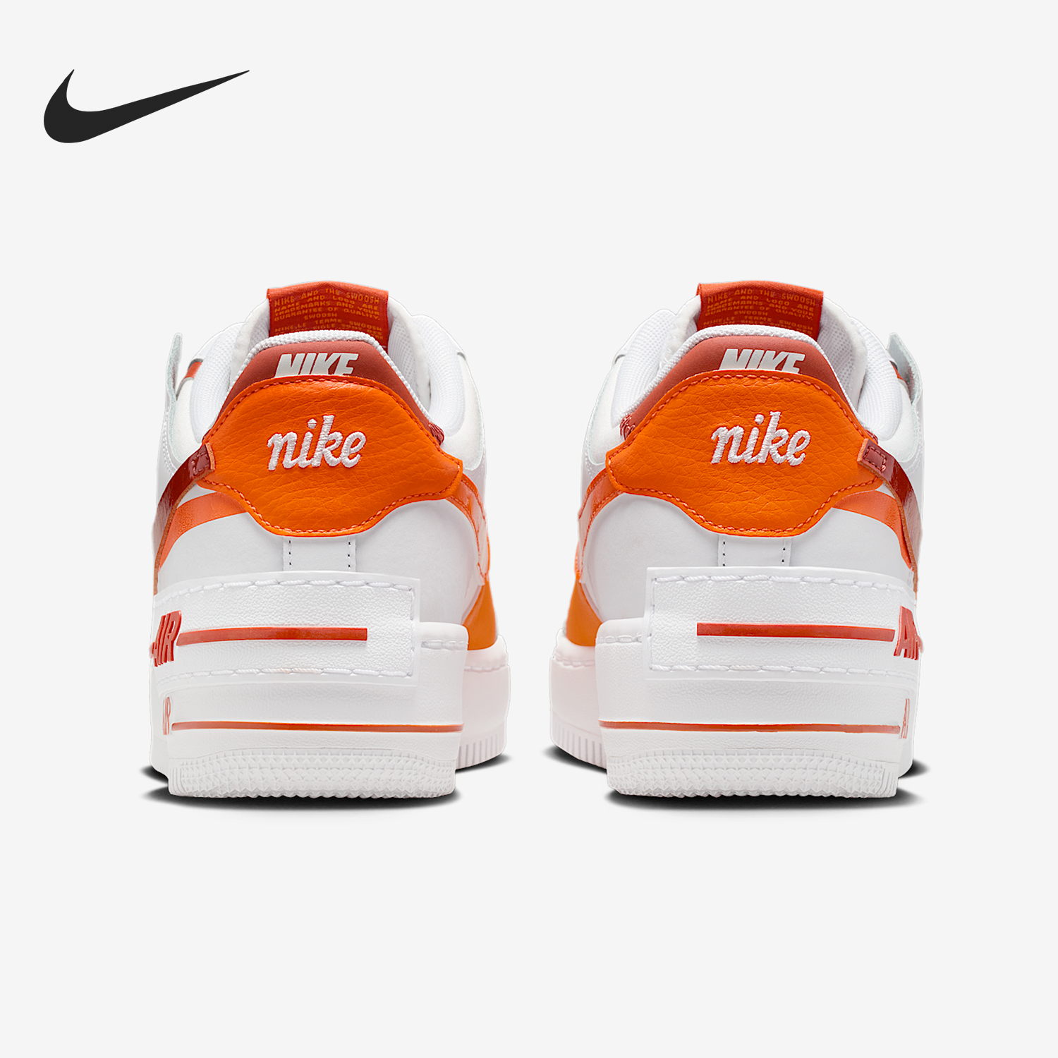 Nike/耐克正品Air Force 1女士轻盈运动轻便板鞋CI0919-124