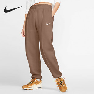 Nike 女子柔软加绒高腰宽松休闲运动长裤 BV4090 256 耐克正品