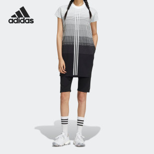 阿迪达斯官方正品 Adidas PRIMEKDRESS女子高尔夫运动连衣裙HB3571