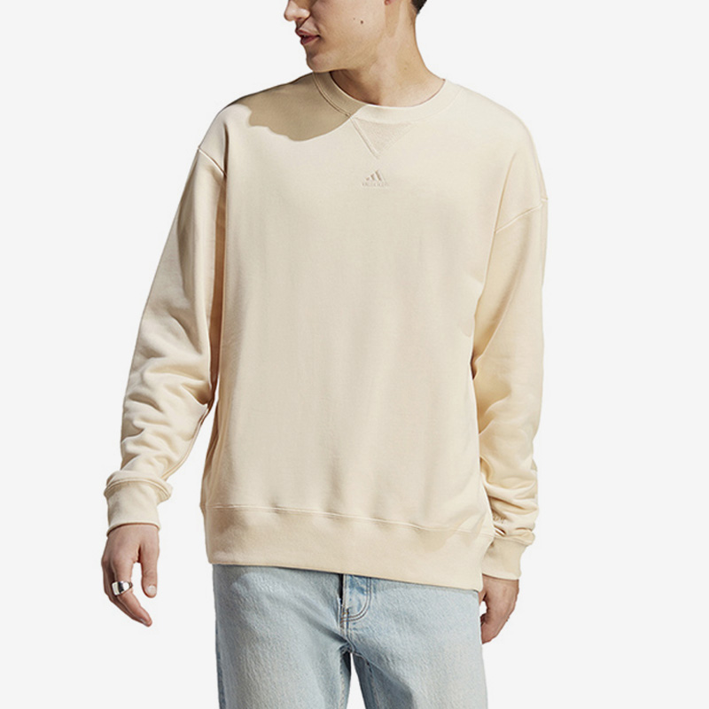 阿迪达斯正品男休闲运动圆领卫衣