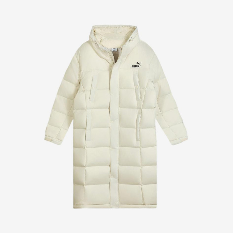Puma/彪马官方正品男保暖连帽长款防水拉链鸭绒羽绒服693528-87