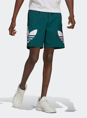 Adidas/阿迪达斯正品三叶草 春季新款男子运动休闲短裤 H09358
