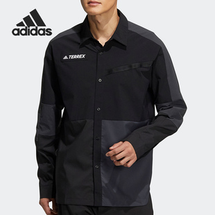 户外运动长袖 Adidas 阿迪达斯正品 TERREX男子春季 HE5205 衬衫