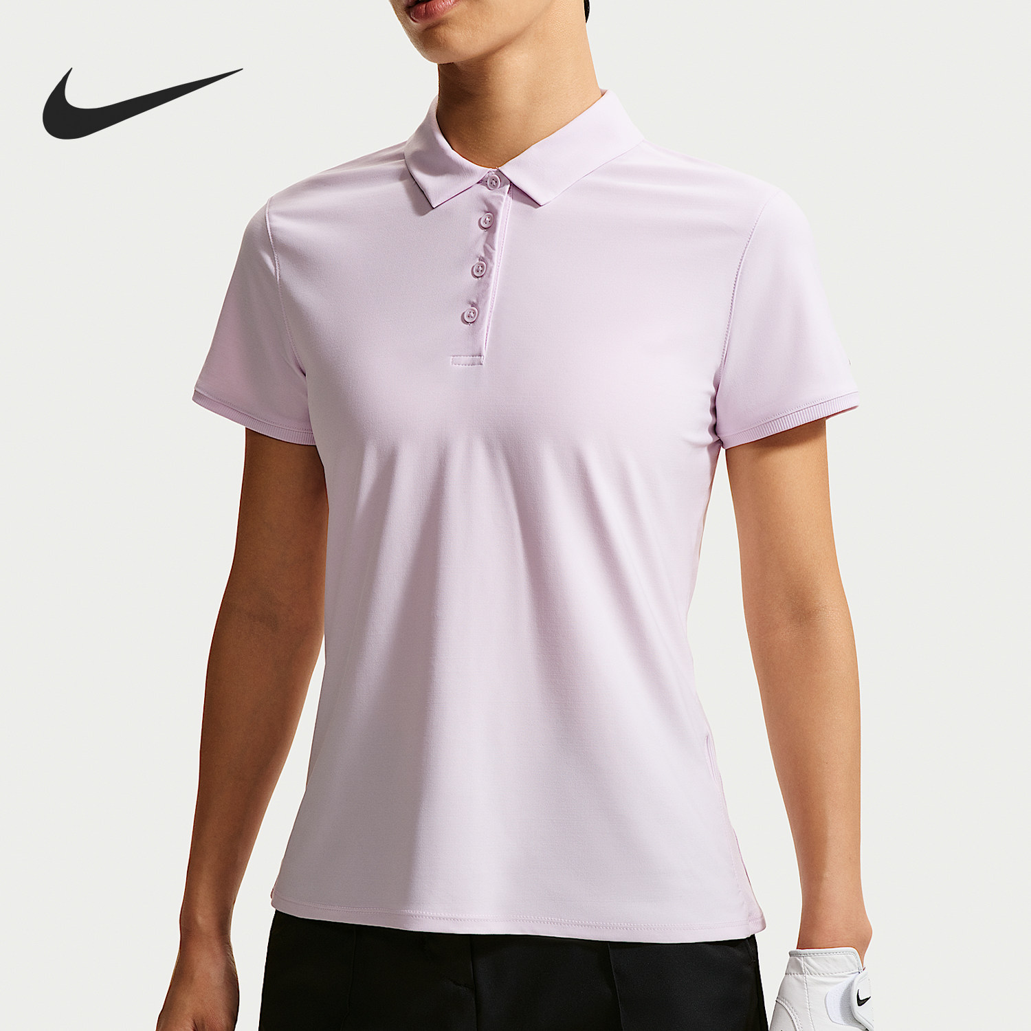 Nike/耐克官方正品Dri-FIT女士高尔夫运动翻领短袖T恤FQ1575-583图片