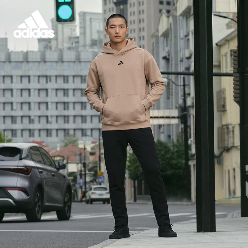 Adidas/阿迪达斯正品春秋男士透湿干燥保暖运动卫衣JZ6250