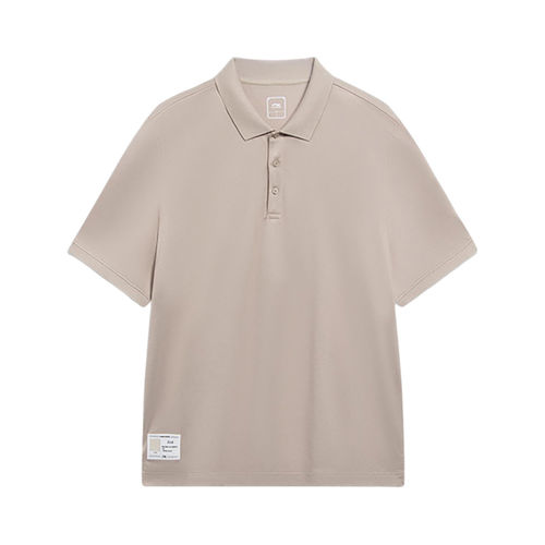 Lining/李宁正品中国色系列男子舒适运动翻领短袖POLO衫APLT019