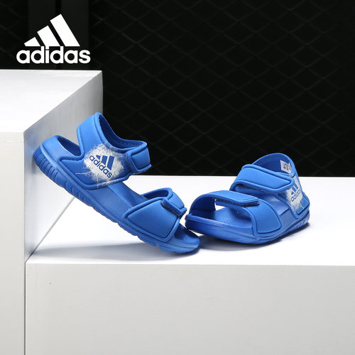 adidas阿迪达斯正品婴童休闲凉鞋