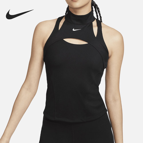 Nike/耐克正品Sportswear女士紧身无袖上衣背心FN2290-010