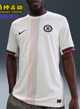 Nike/耐克正品 Dri-FIT男士足球透气运动经典线条短袖HJ4602-031