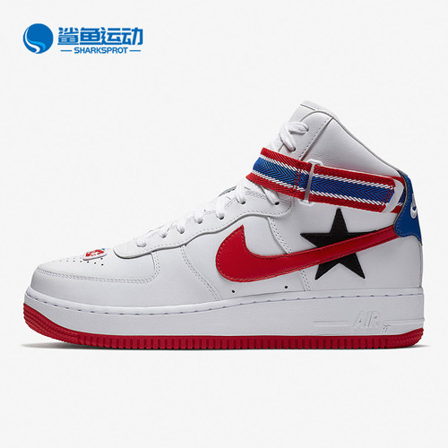 Nike/耐克正品 AIR FORCE 1 AF1男子运动高帮板鞋AQ3366-100