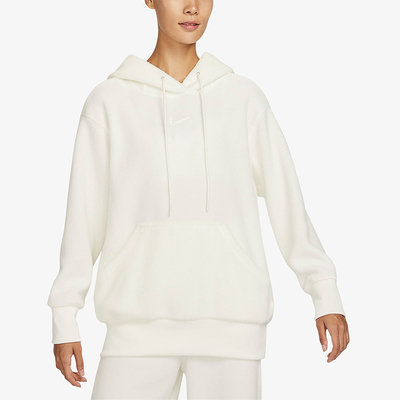Nike/耐克正品新款女士摇粒绒宽松套头经典连帽卫衣DQ6841-133