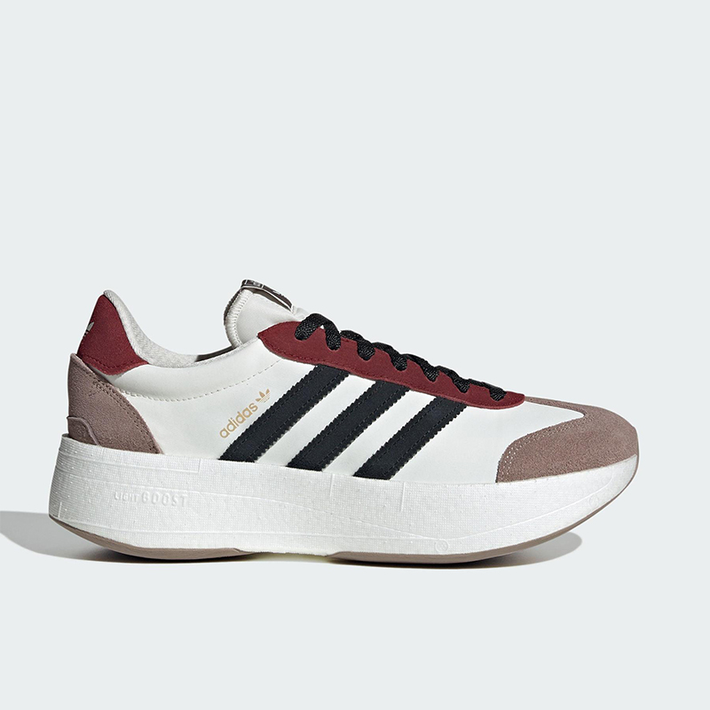 Adidas/阿迪达斯正品三叶草男女轻便耐磨厚底低帮运动鞋JR7000