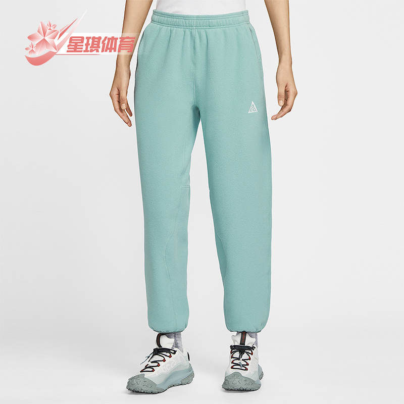 Nike/耐克正品ACG Wolf Tree女士运动摇粒绒束脚长裤HJ0242-017