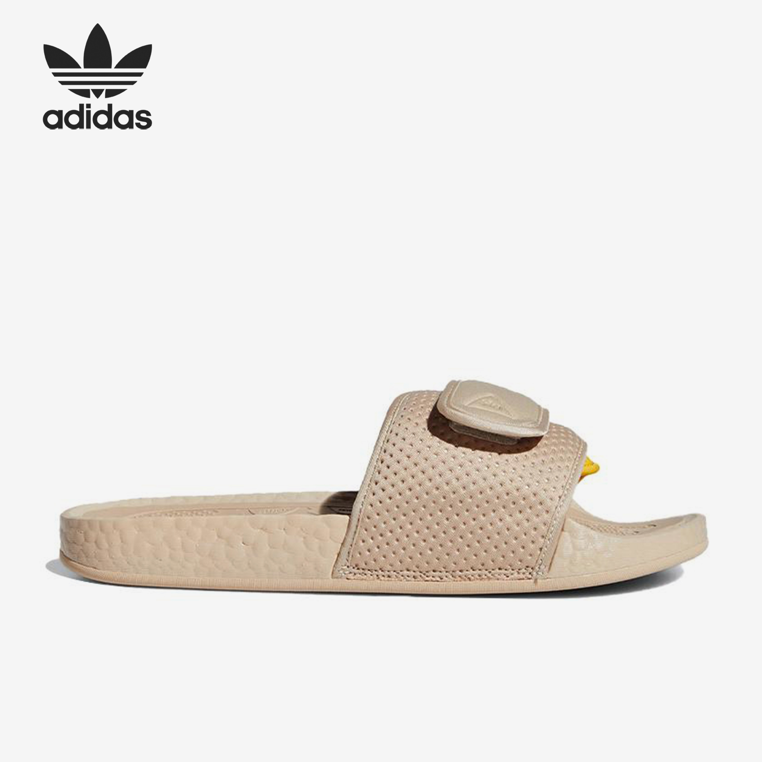 Adidas/阿迪达斯正品三叶草男女轻便透气运动魔术贴拖鞋FZ2231