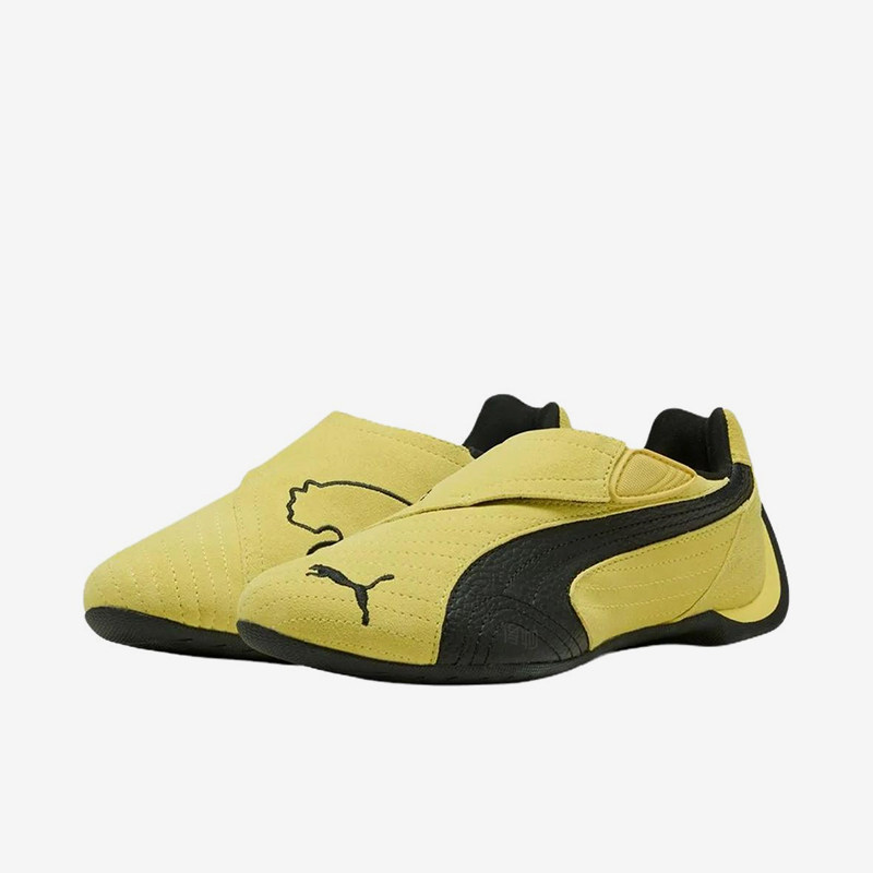 Puma/彪马官方正品Slipcat男女黄黑色低帮休闲运动鞋406357-01