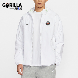 休闲连帽梭织刺绣外套IO7921 Sportswear男士 100 耐克正品 Nike