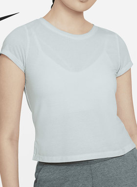 Nike/耐克正品 当季新款女子跑步休闲透气运动T恤DA0800-761