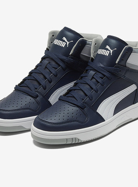 Puma/彪马正品Rebound男女潮流复古中帮休闲板鞋369573-16