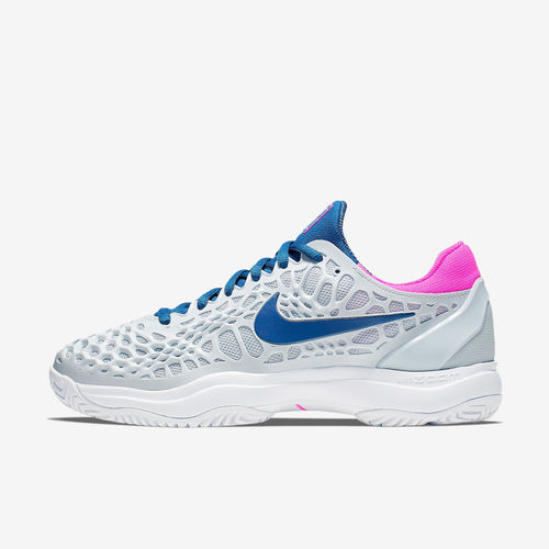 Nike耐克正品Zoom Cage 3 HC女低帮舒适休闲运动网球鞋918199-446